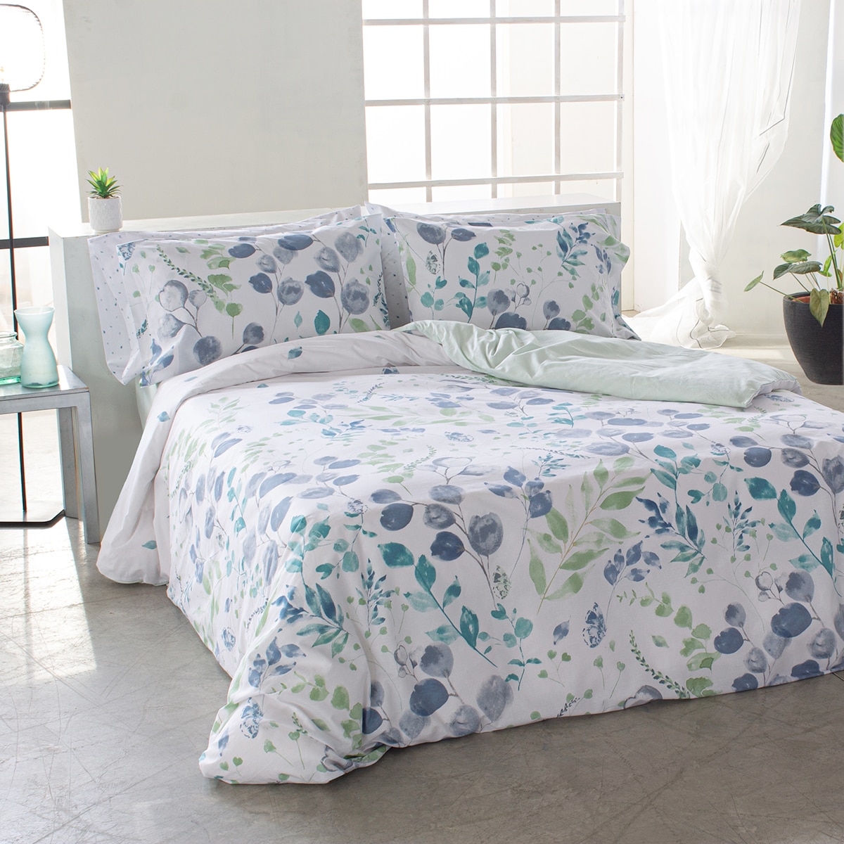 Imagem 0 de Conjunto de Capa de Edredão de Algodão Blois