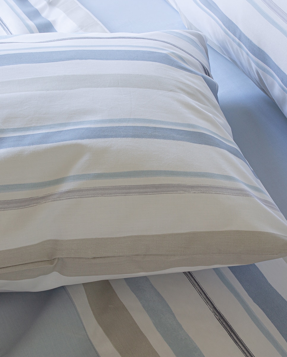 Conjunto de Lençóis de Algodão Miles Azul-5