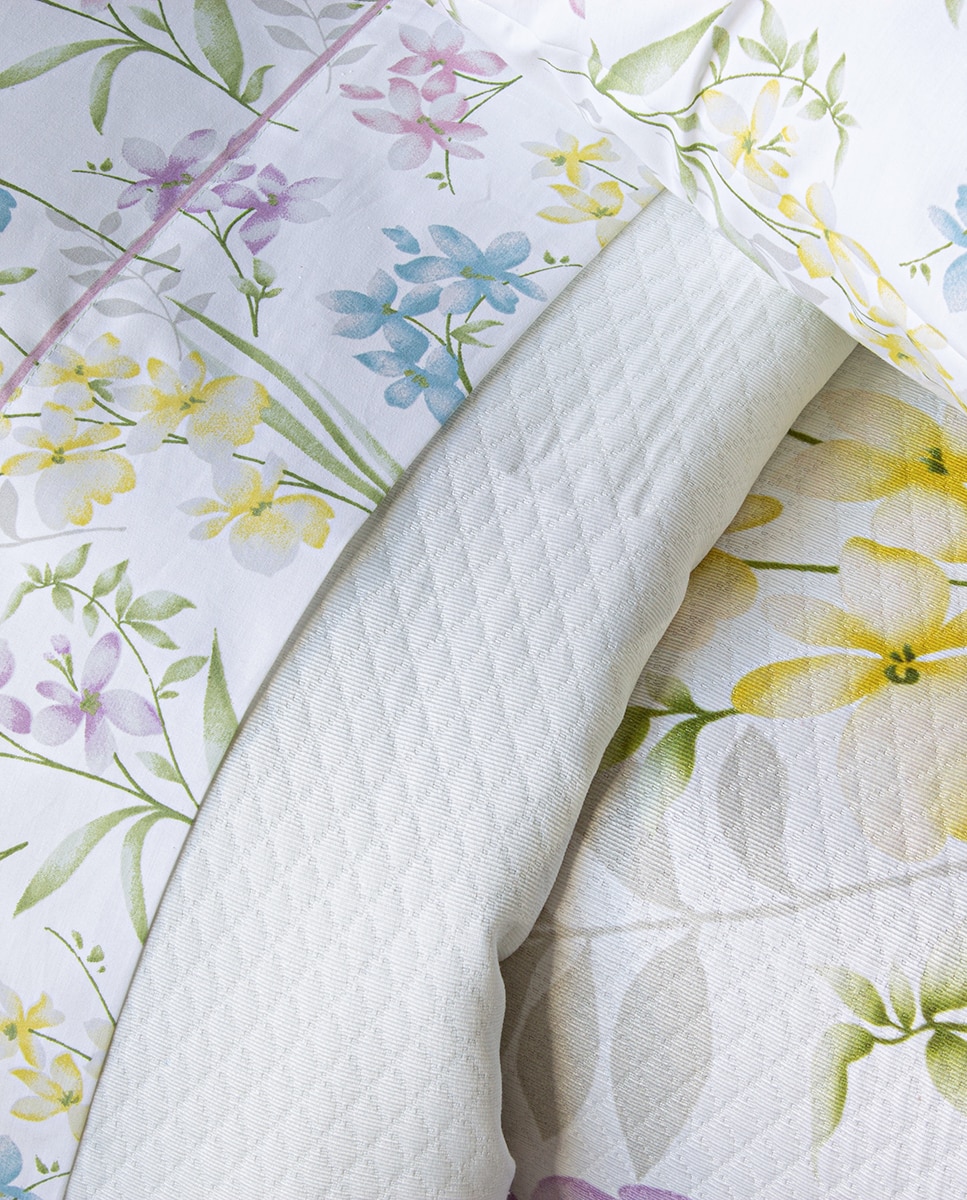 Conjunto de Lençóis de Algodão Bysse Multicolor-4