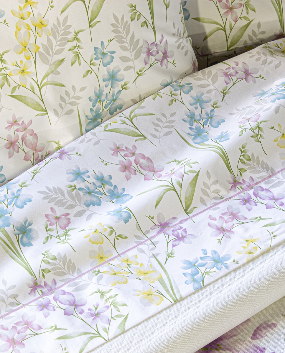 Conjunto de Lençóis de Algodão Bysse Multicolor-5