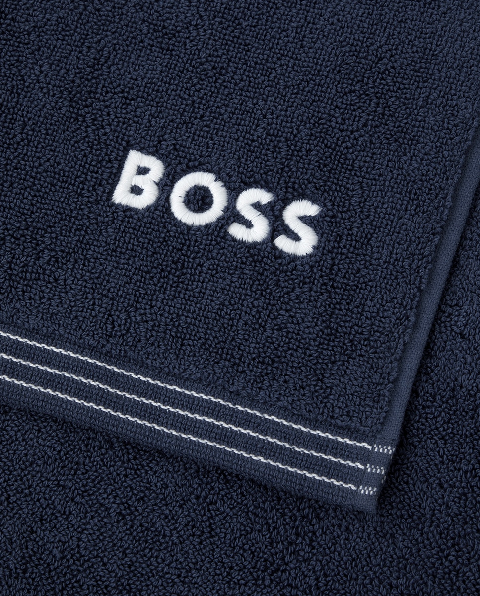 Imagen 2 de Alfombra de baño Edge Hugo Boss - Azul 50 x 70 cm Azul