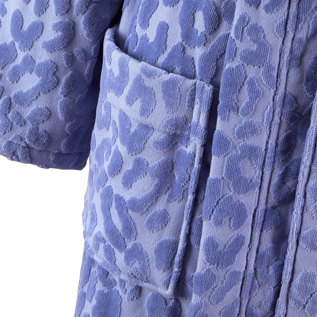 Roupão de Algodão 450 g/m2 Vittorio Azul-3