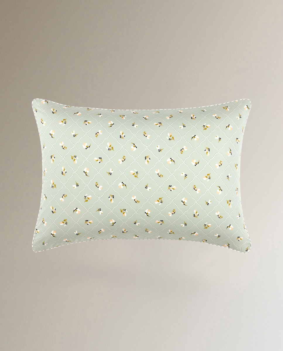 Imagen 0 de Funda de almohada algodón Bergamot Olivier Desforges Verde