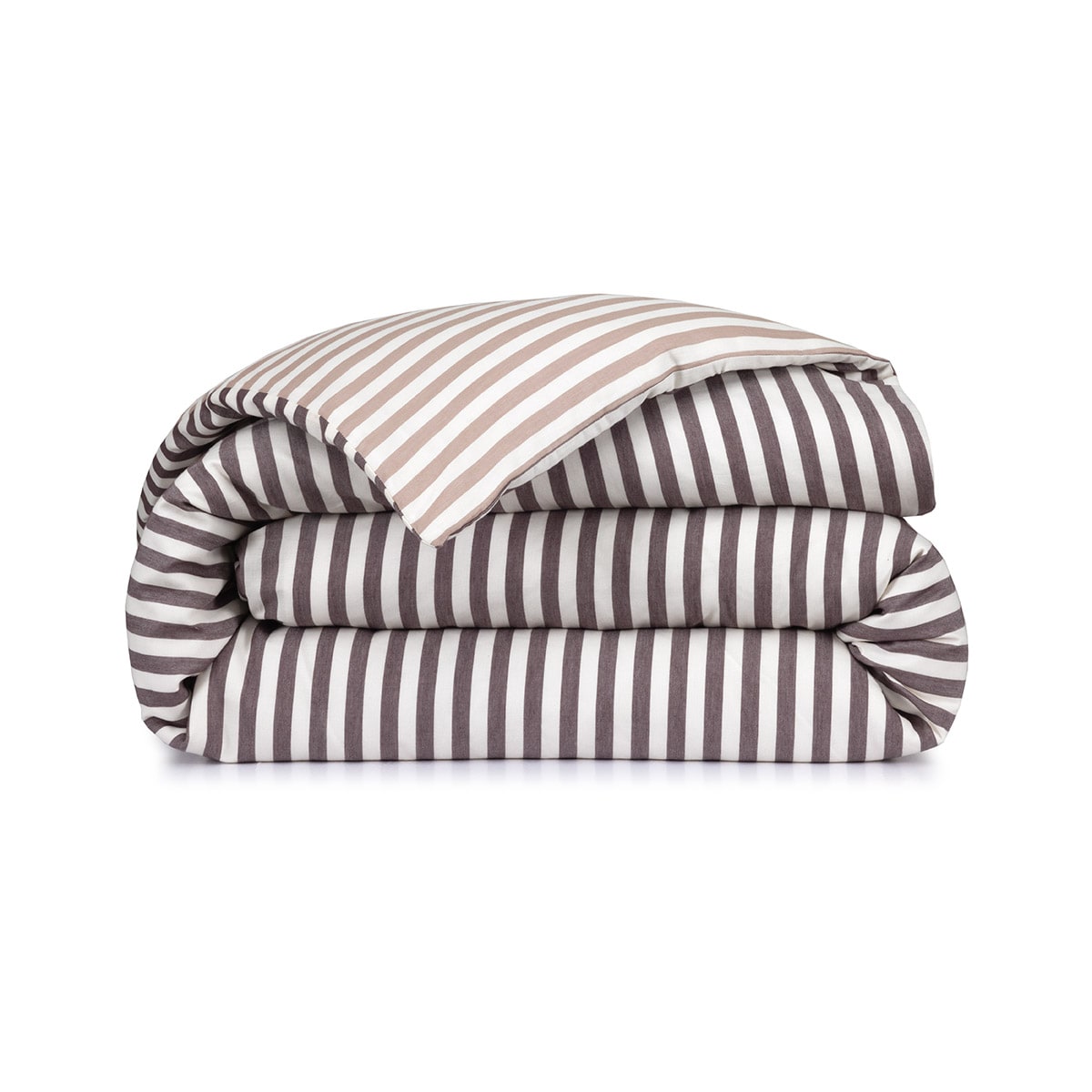 Capa de Edredão de Algodão Acetinado Fifty Tabaco-3