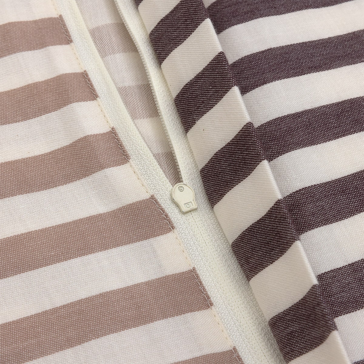 Capa de Edredão de Algodão Acetinado Fifty Tabaco-4