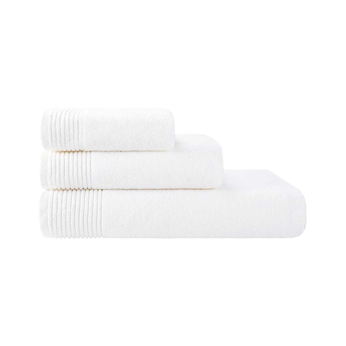 Imagen 1 de Toalla de baño algodón 450 gr/m2 Alizee Olivier Desforges - Blanco Tocador Blanco
