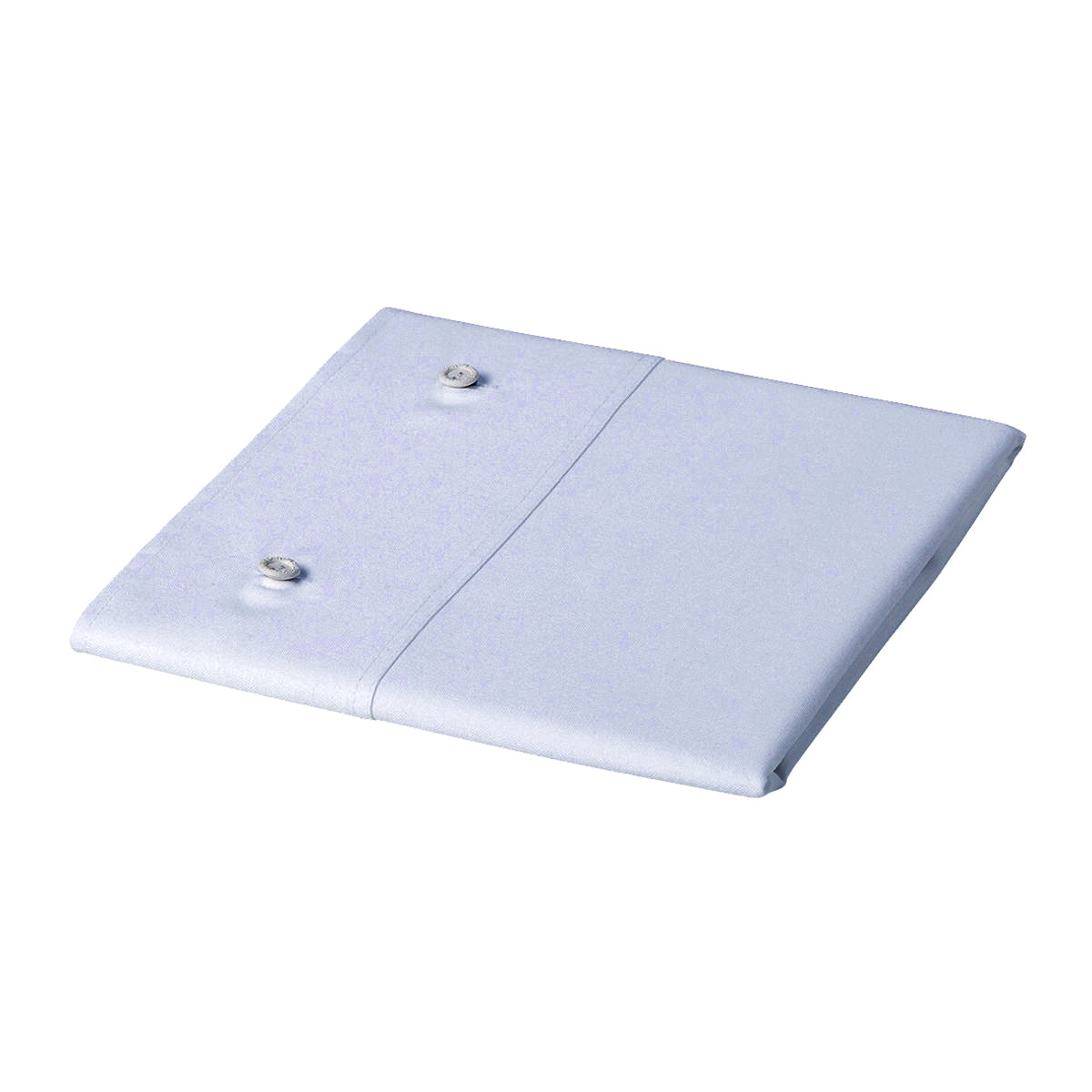 Funda de almohada algodón Básico Liso Lexington - Azul 50 x 90 cm Azul-3