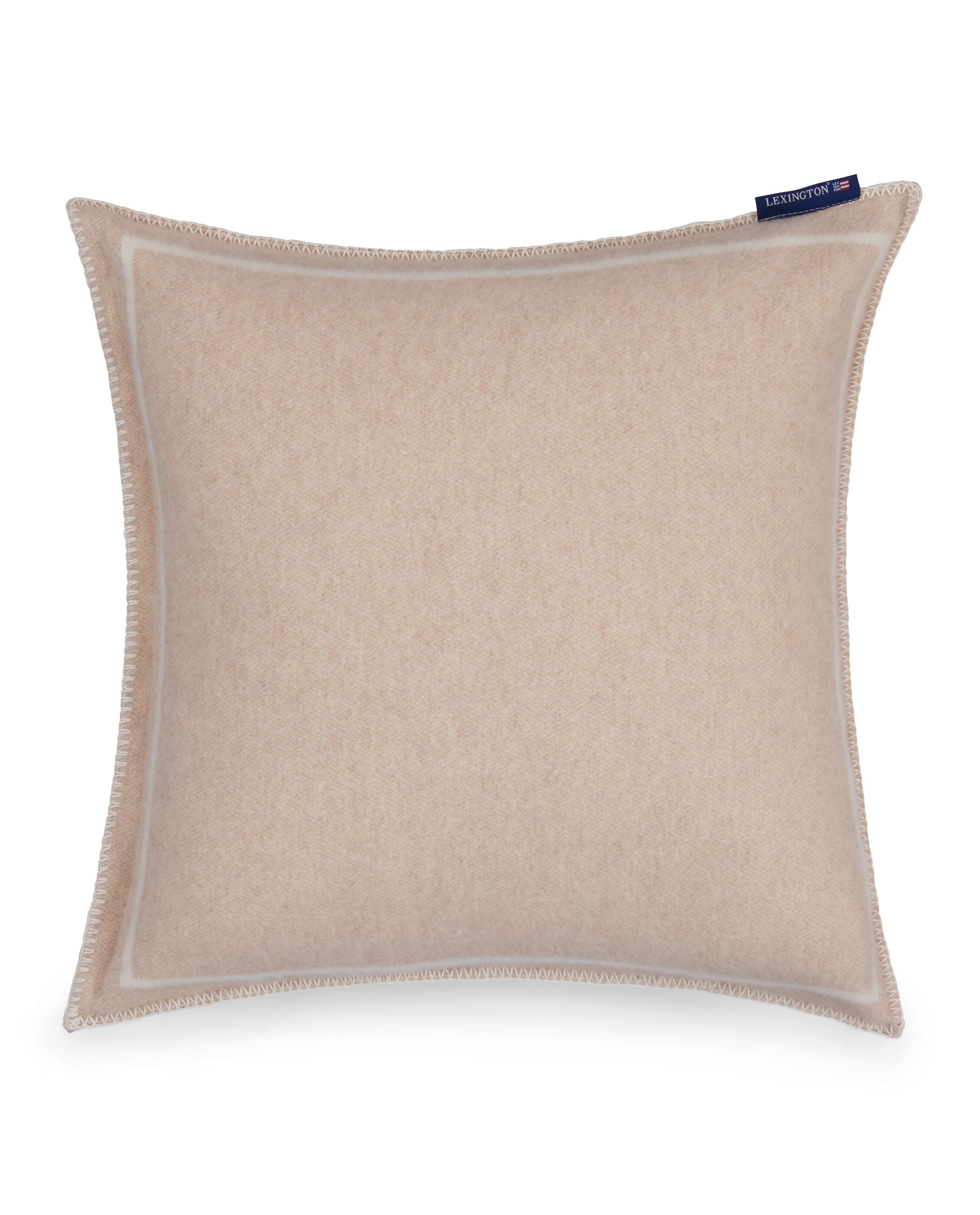 Capa de Almofada de Lã Wimberley Bege-2