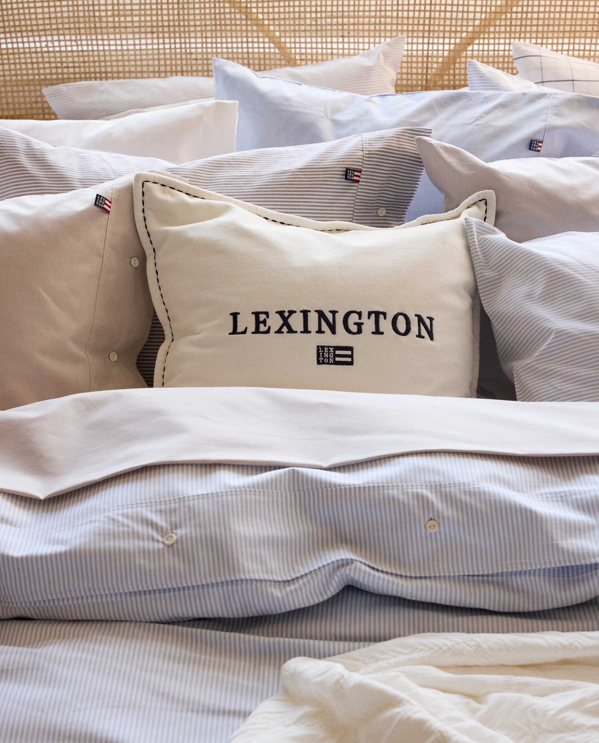 Imagen 2 de Funda de cojín Icons N Lexington - Blanco 50 x 50 cm Blanco