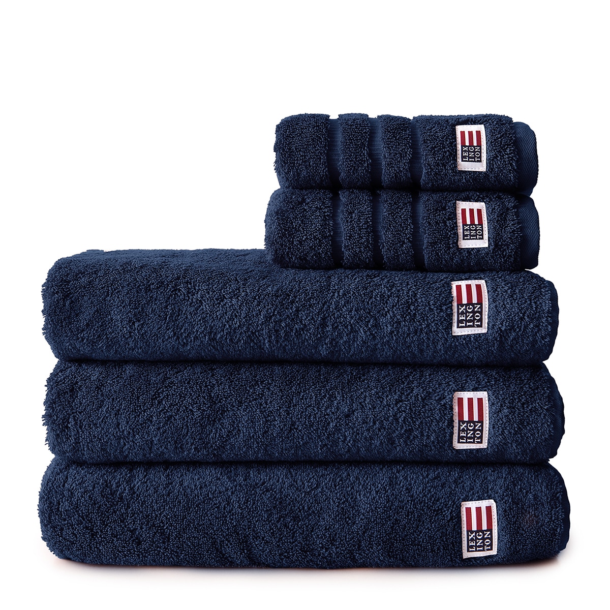 Toalla de baño algodón 600 gr/m2 Original Lexington - Azul marino Tocador Azul marino-1