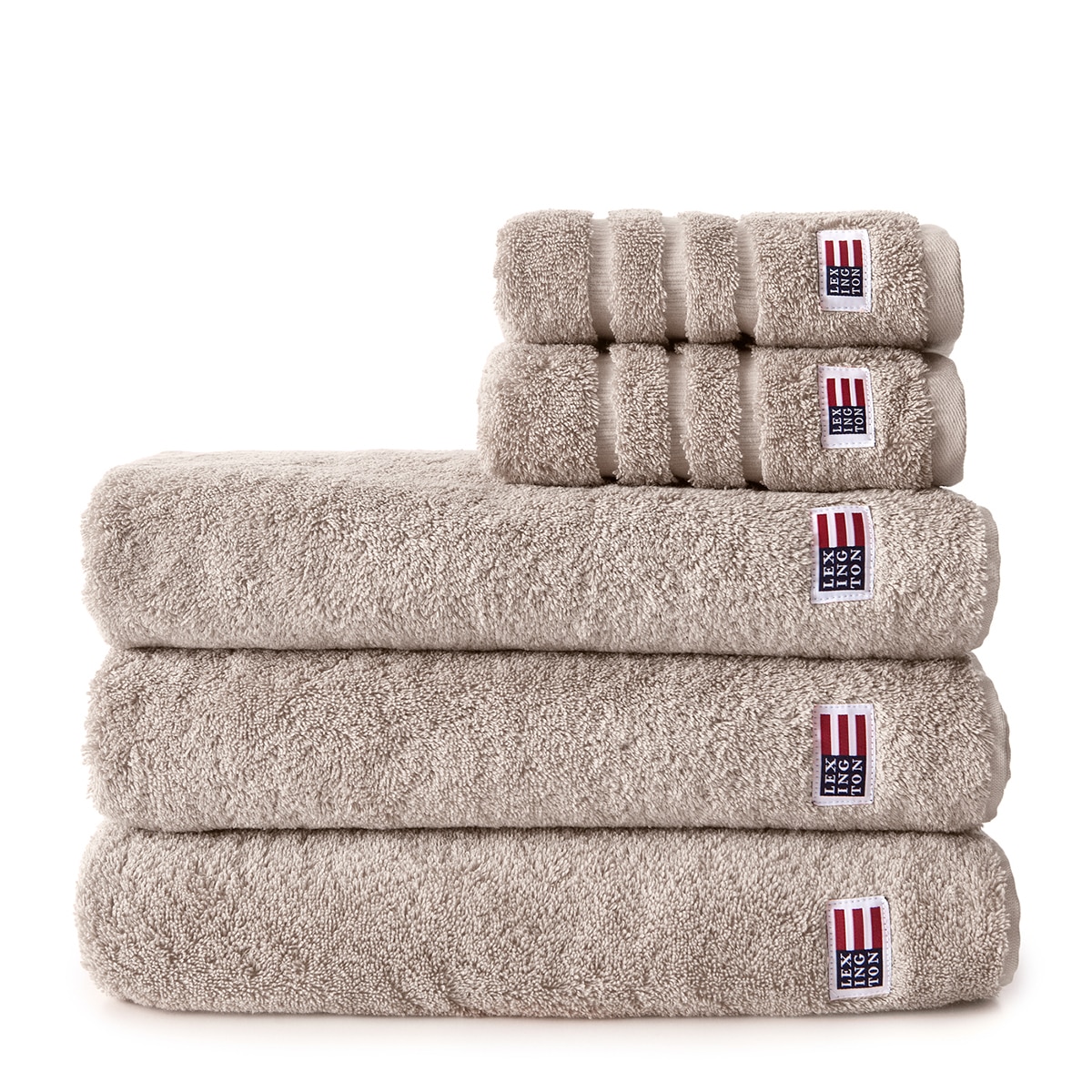 Toalla de baño algodón 600 gr/m2 Original Lexington - Beige Tocador Beige-1