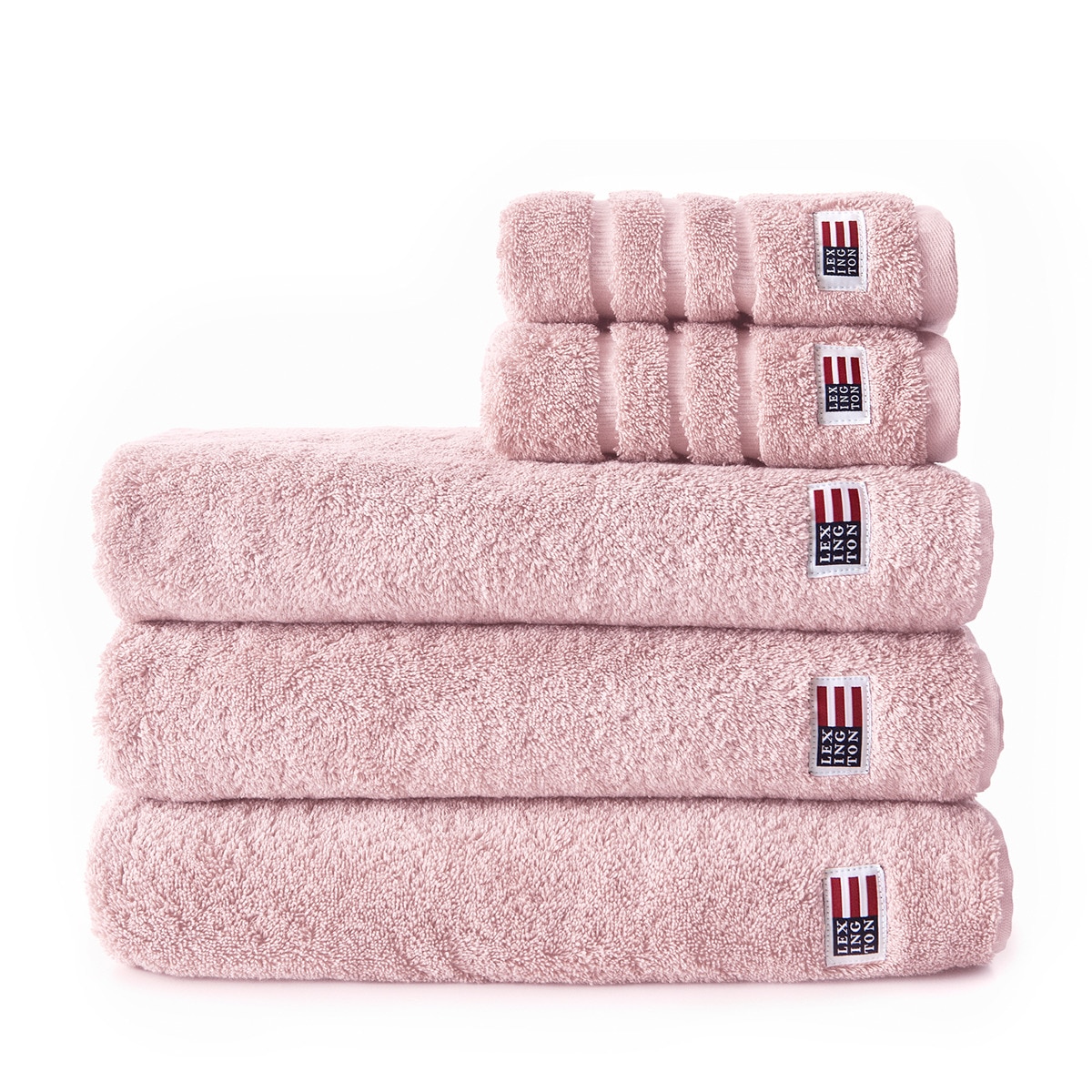 Toalla de baño algodón 600 gr/m2 Original Lexington - Rosa Tocador Rosa-1