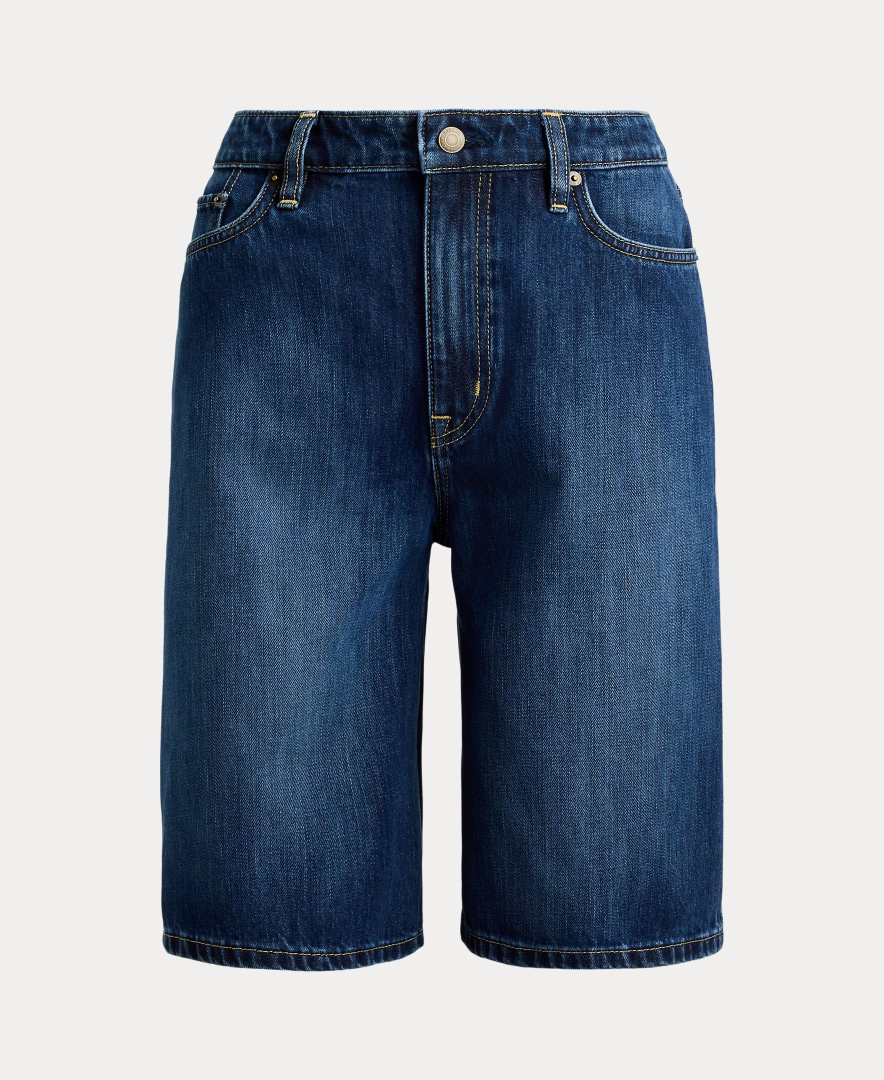 Bermudas de Ganga com Cinco Bolsos Denim-5