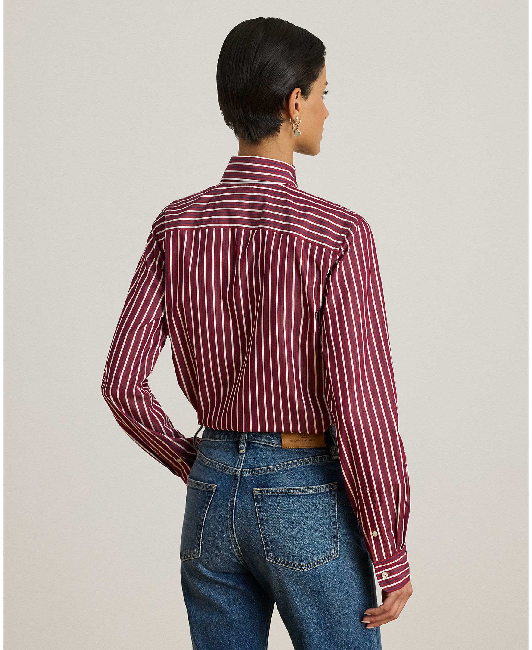 Camisa de Algodão com Laço Morango-2