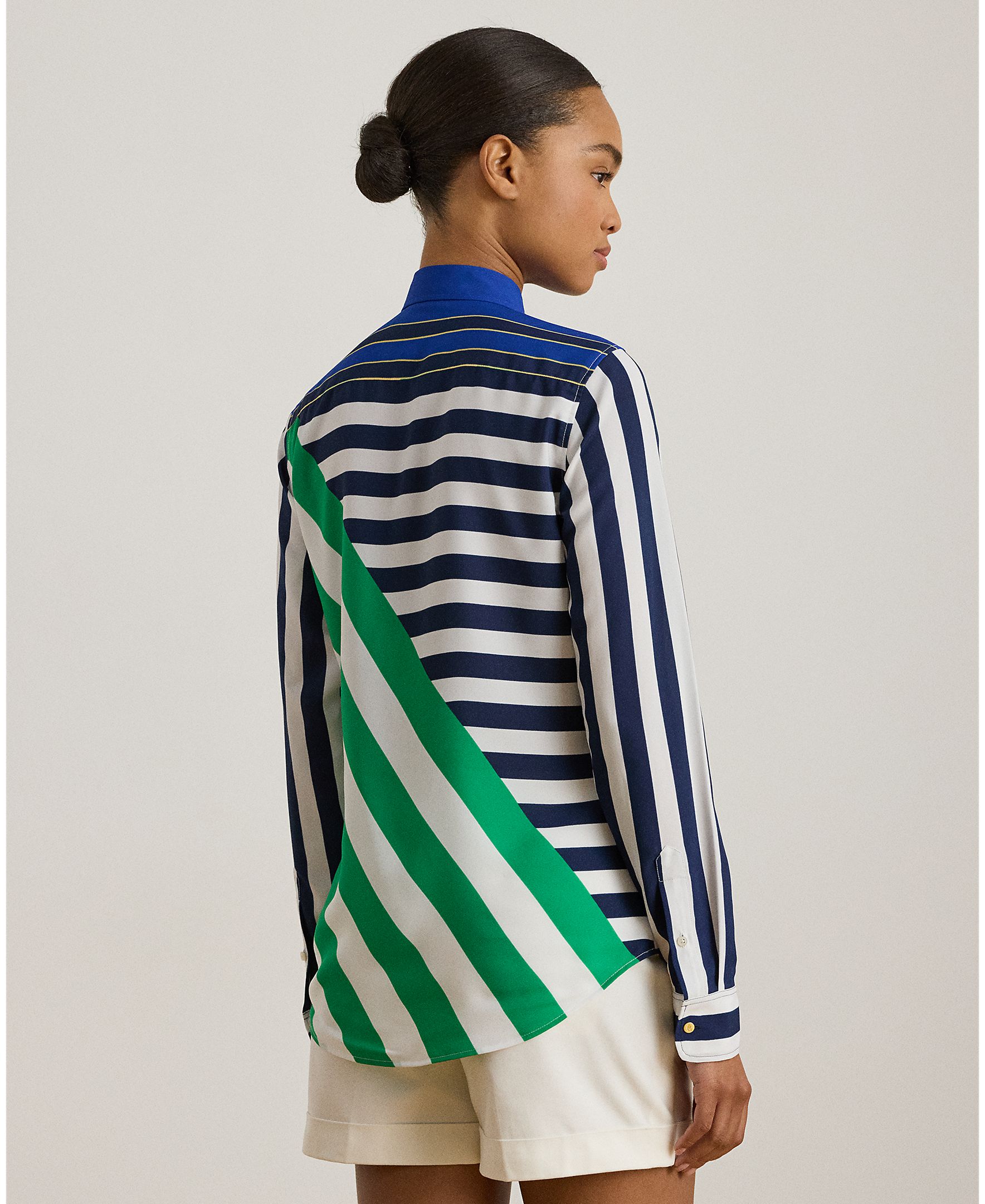 Camisa Relaxed com Estampado Multicolor-2