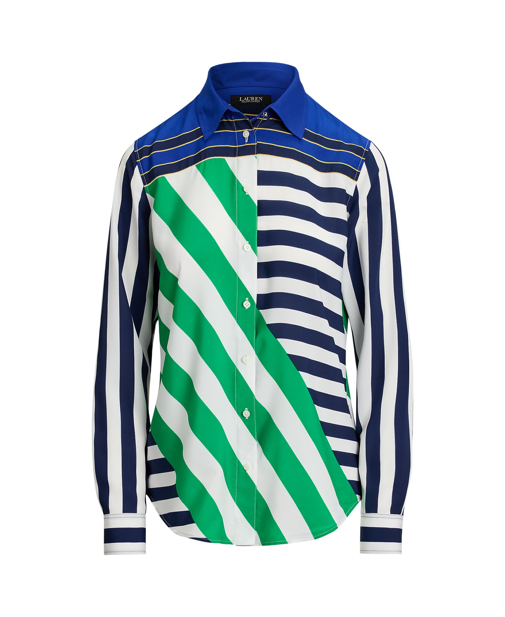 Camisa Relaxed com Estampado Multicolor-4