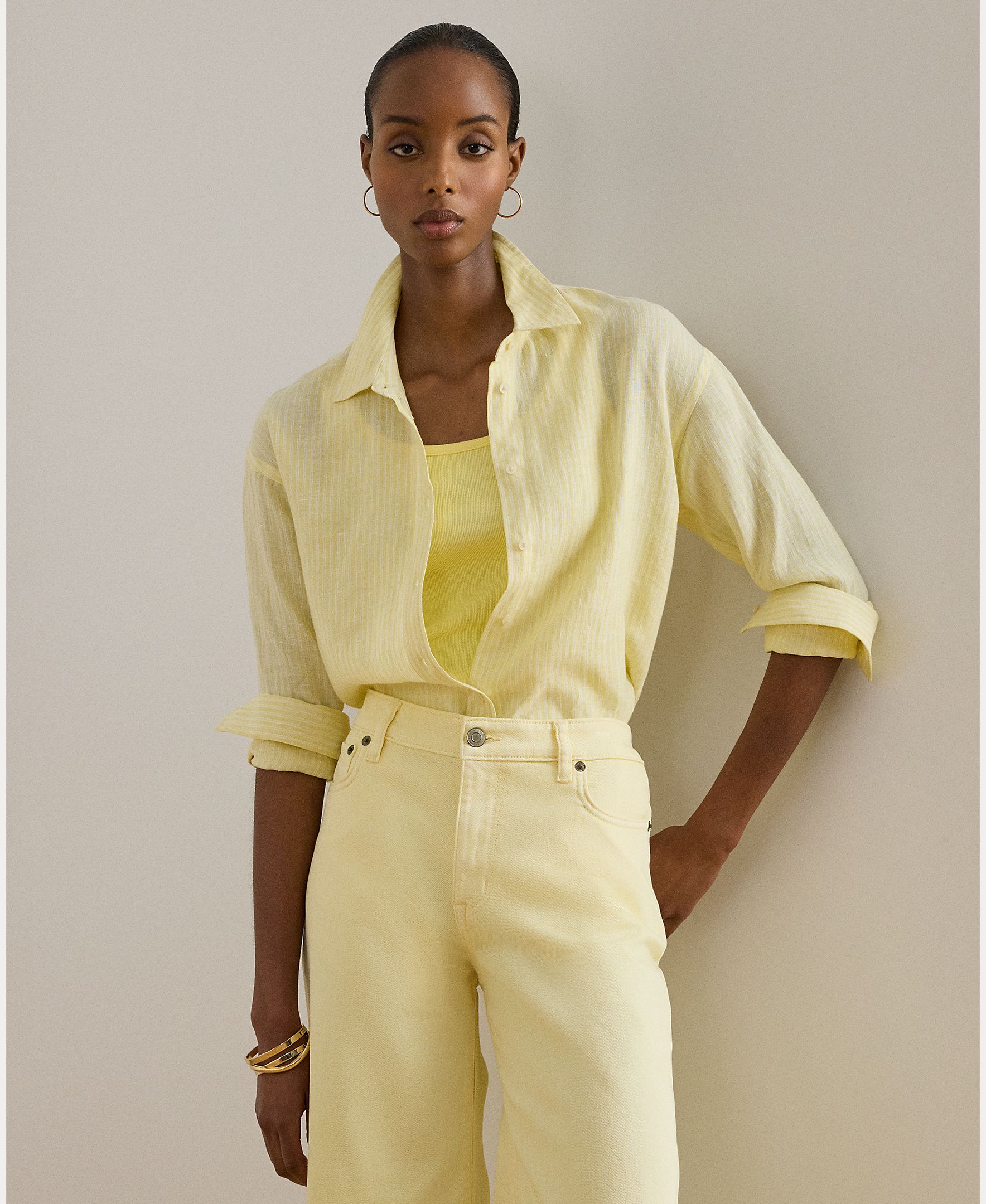 Imagem 0 de Camisa de linho de mulher