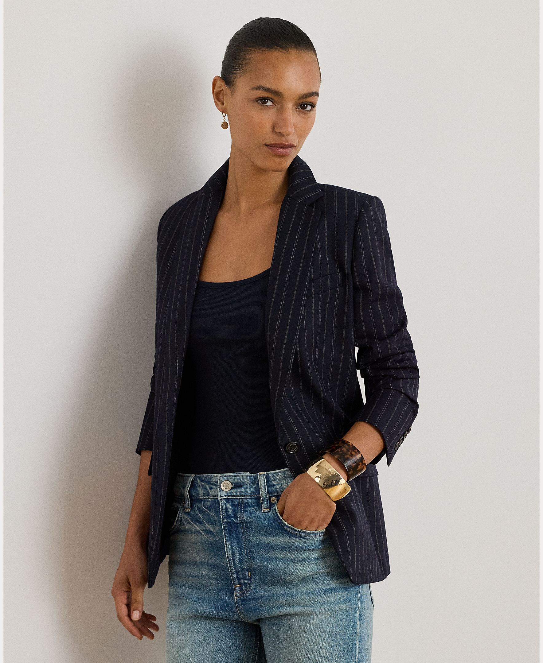 Imagem 0 de Blazer de Lã Elástica