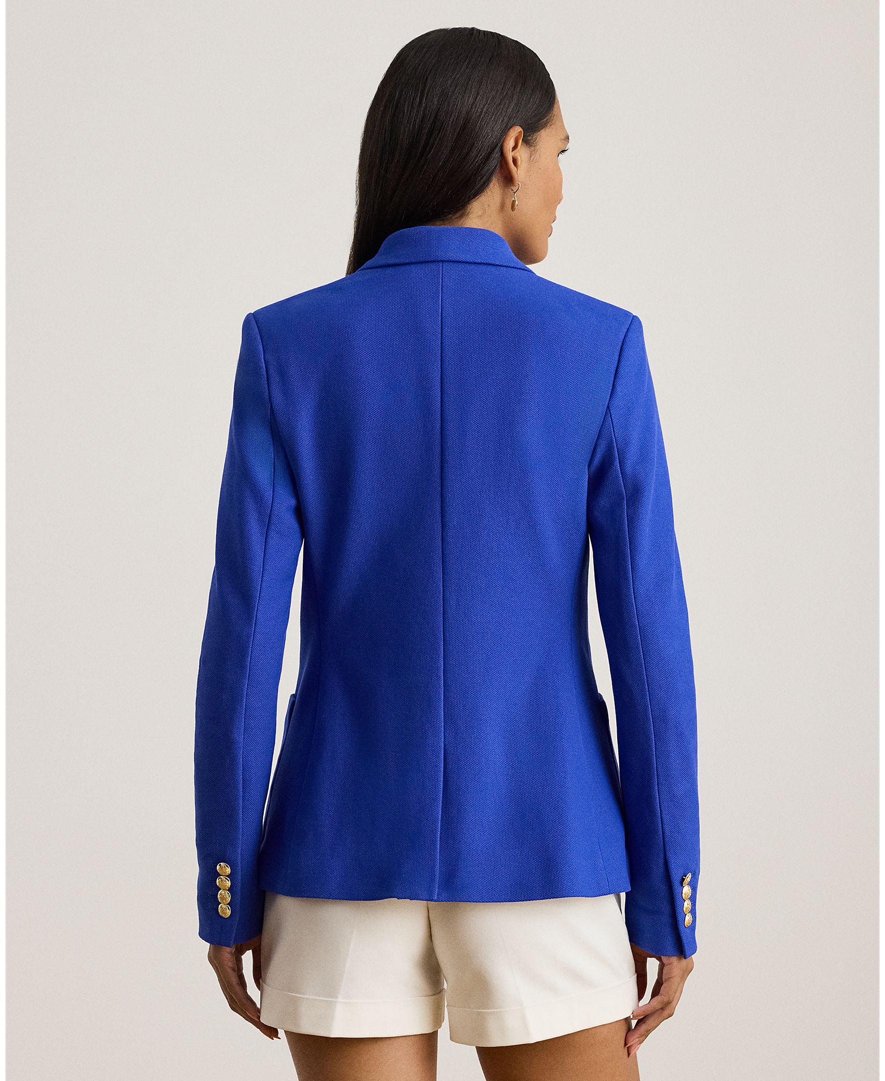 Blazer de Jacquard com Emblema Azulão-2