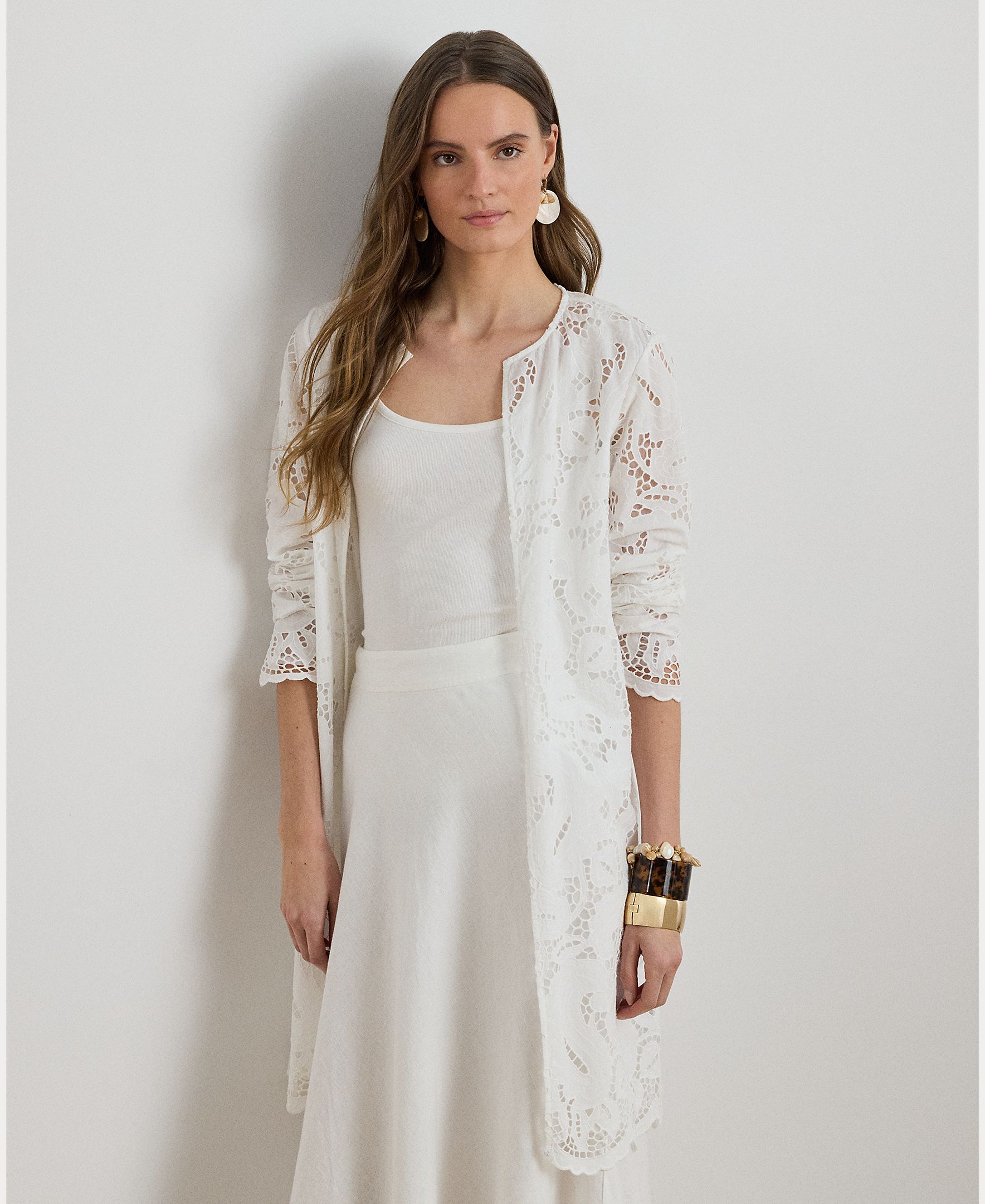 Imagem 0 de Casaco Comprido Estampado