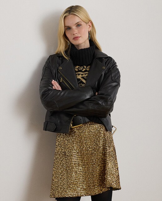 Imagem 0 de Blusão Biker em Pele