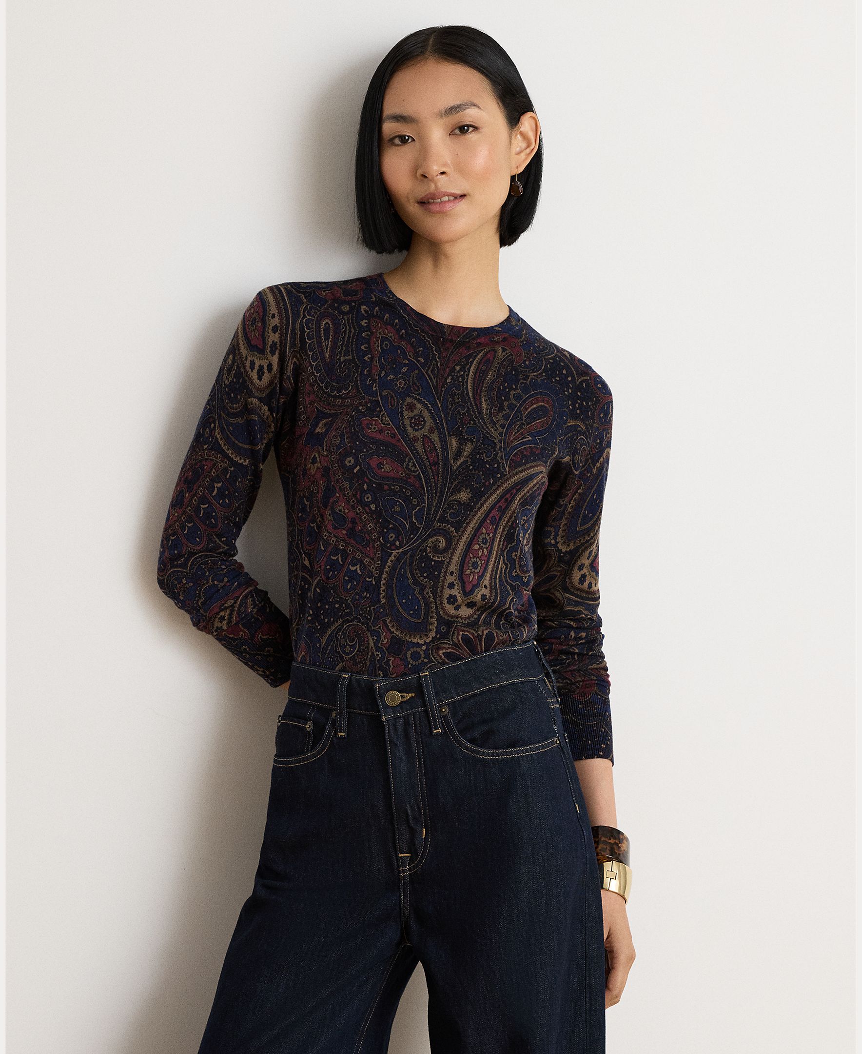 Imagem 0 de Camisola de malha de Algodão com Estampado, Disponível em Tamanhos Grandes