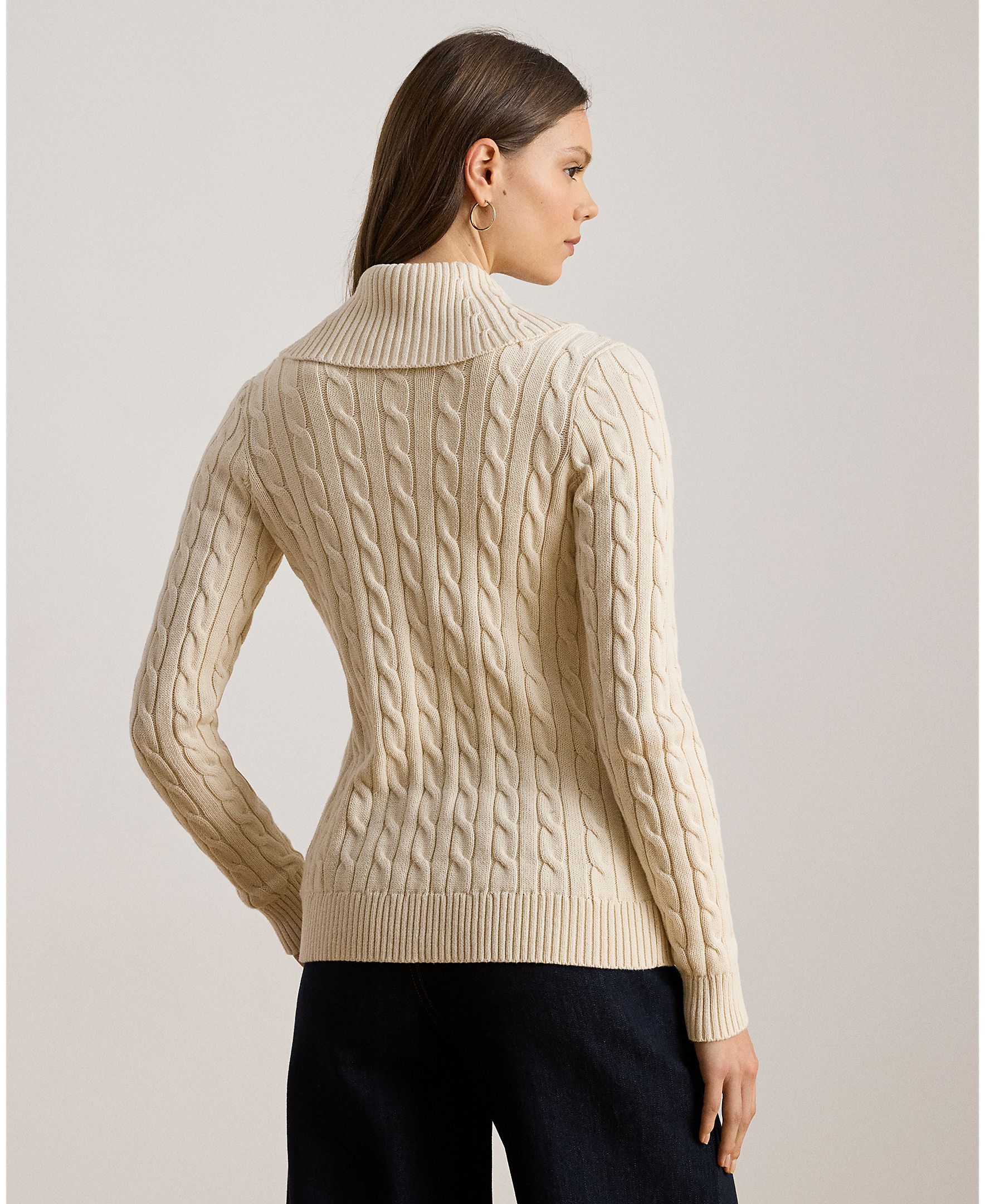 Cardigan com Fivela de Algodão Cru-2