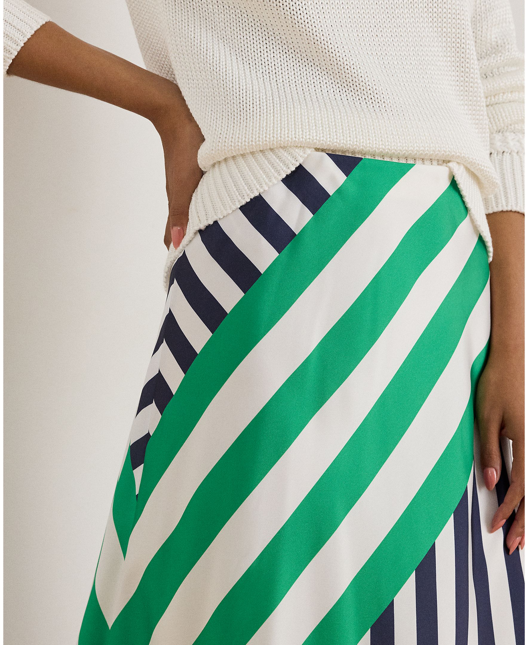 Saia Midi Estampada Multicolor-4