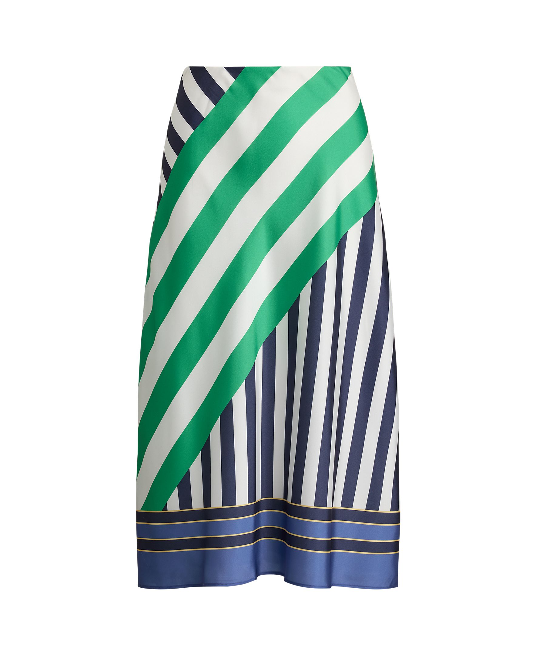 Saia Midi Estampada Multicolor-5
