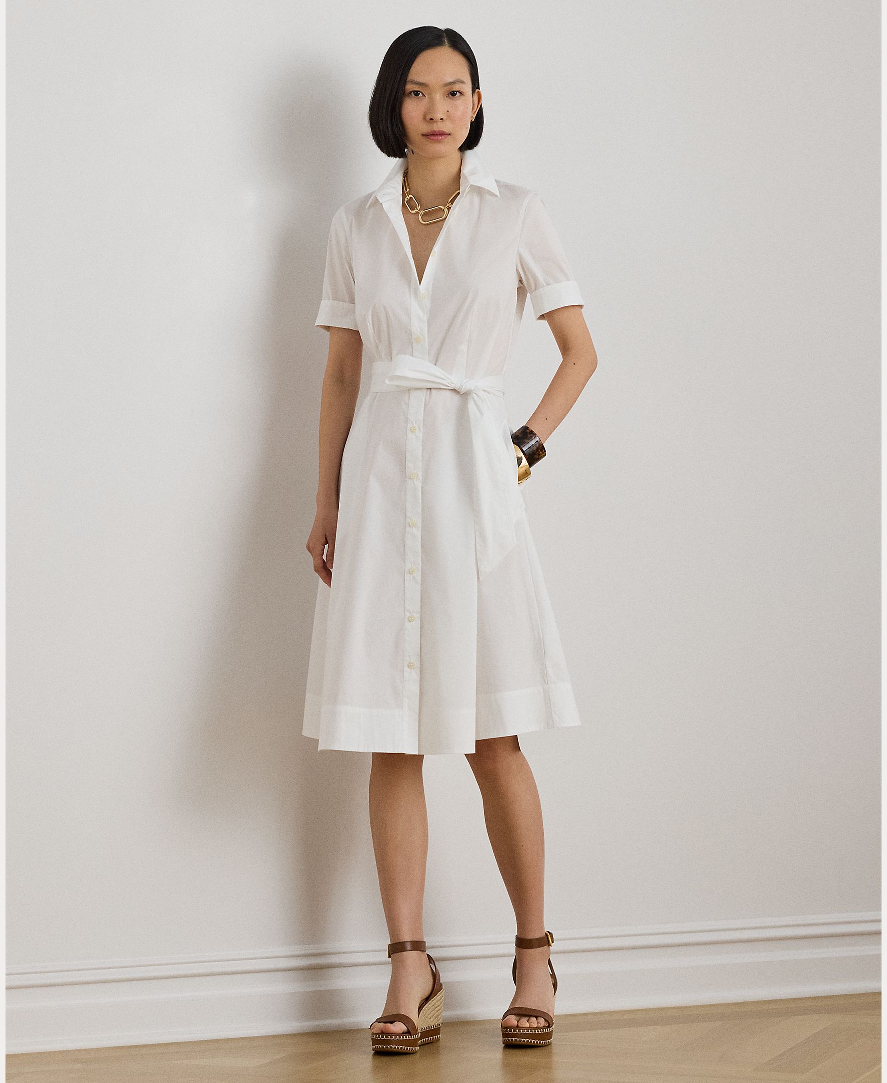 Imagem 0 de Vestido camiseiro de manga curta