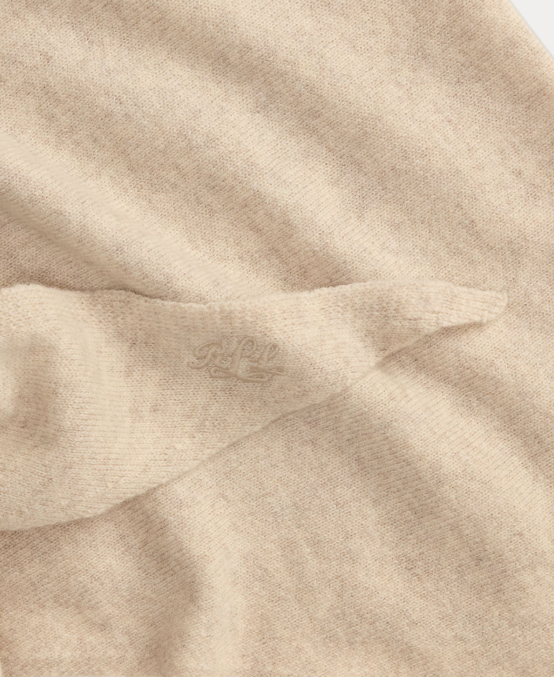 Lenço de Lã Liso Cinzento-claro-3