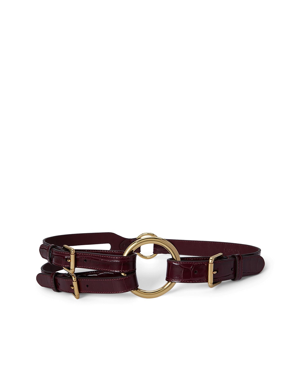 Imagem 0 de Cinto em Pele de Três Tiras