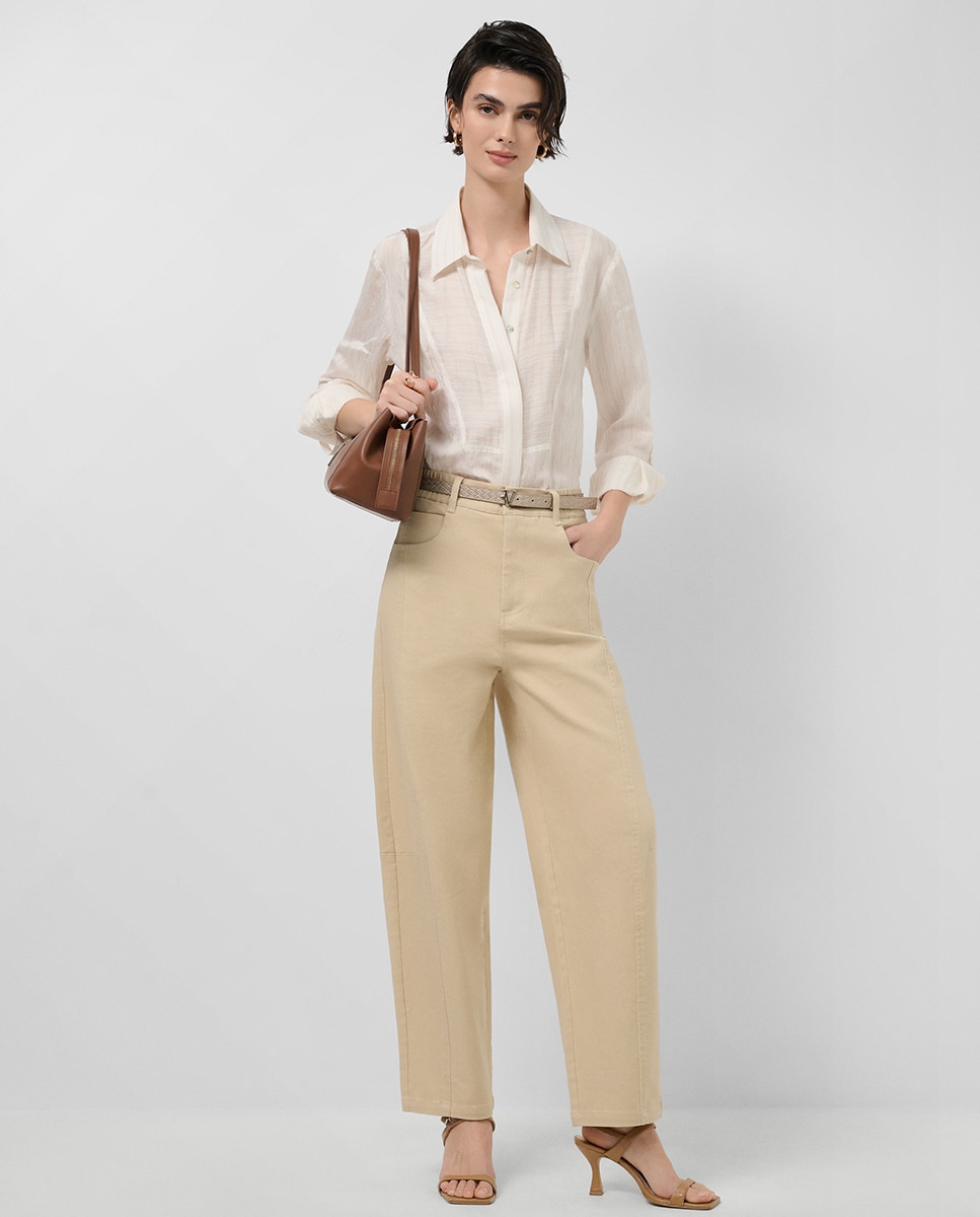 Roberto Verino - Pantalón de mujer baggy.
