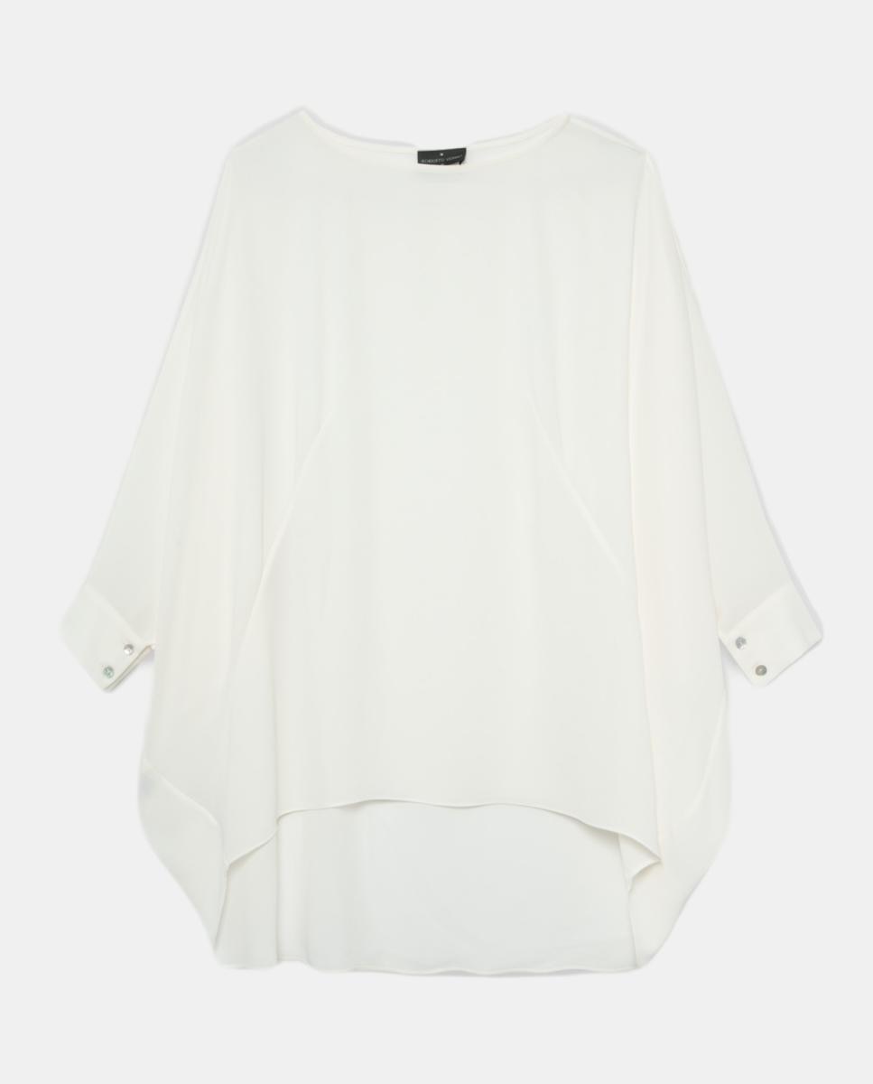 Blusa em Tecido Fluido Cru-5