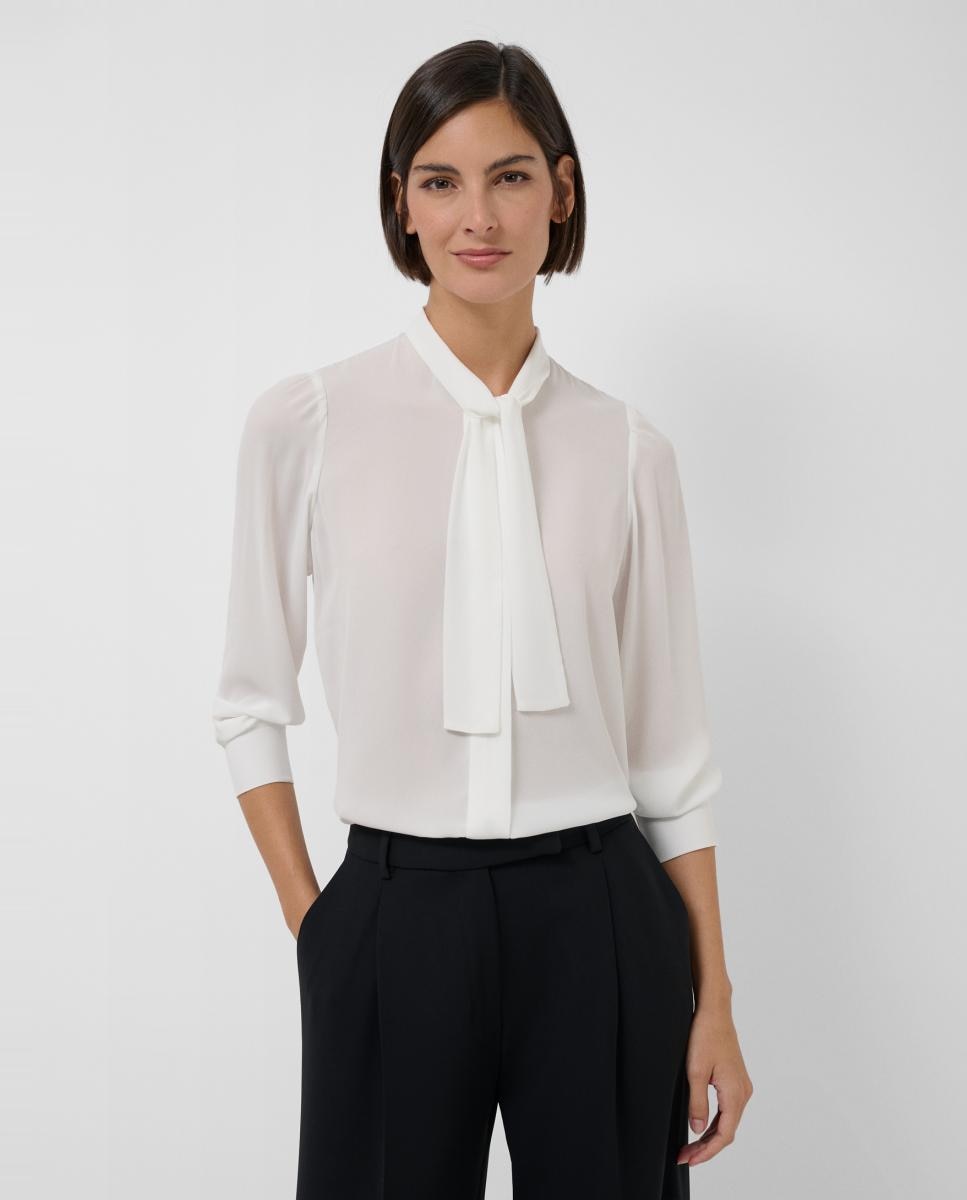 Imagem 0 de Blusa de Manga Comprida com Laço