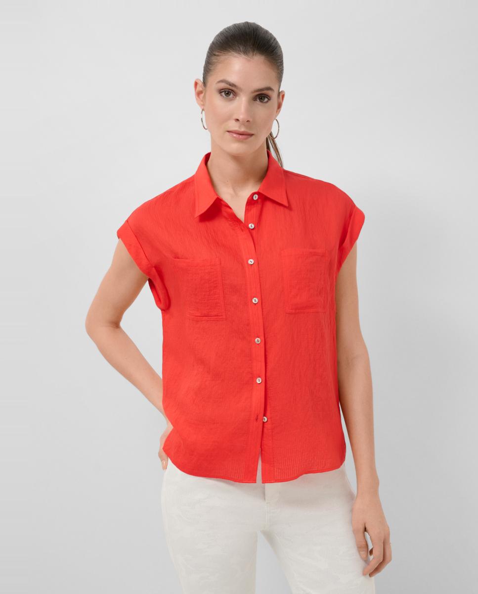 Imagem 0 de Blusa sem Mangas e com Bolsos
