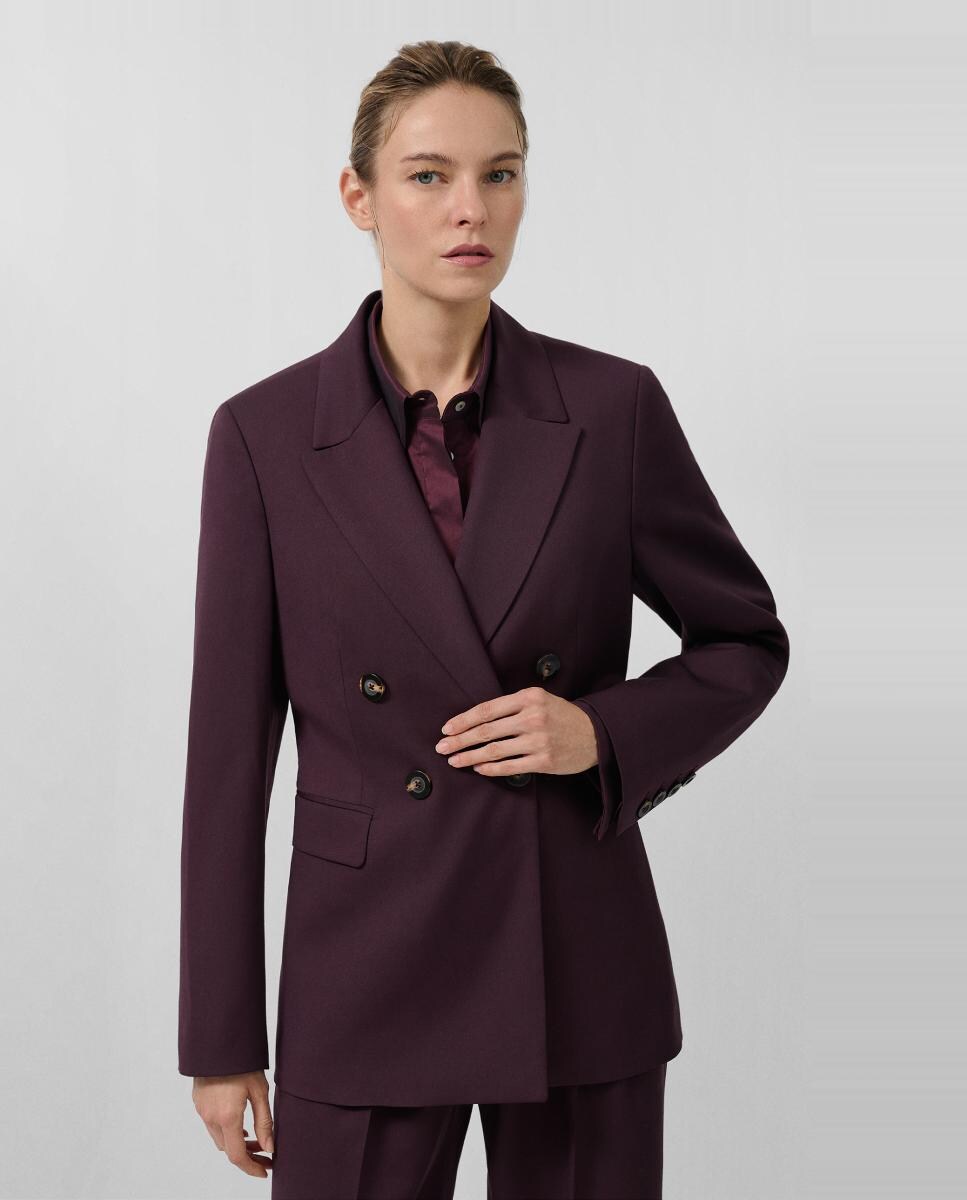 Blazer Assertoado de Lã Telha-1