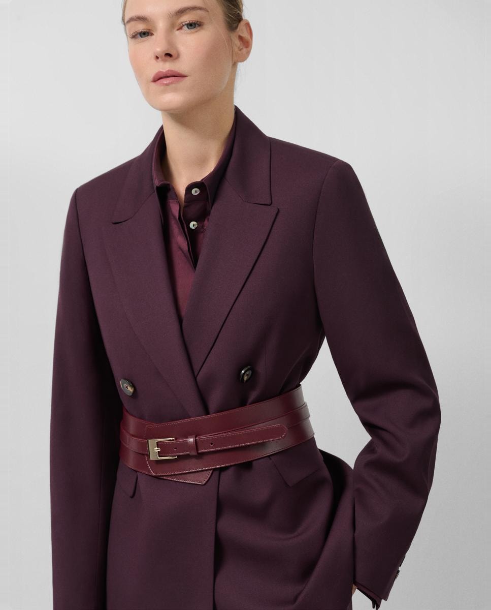 Blazer Assertoado de Lã Telha-4