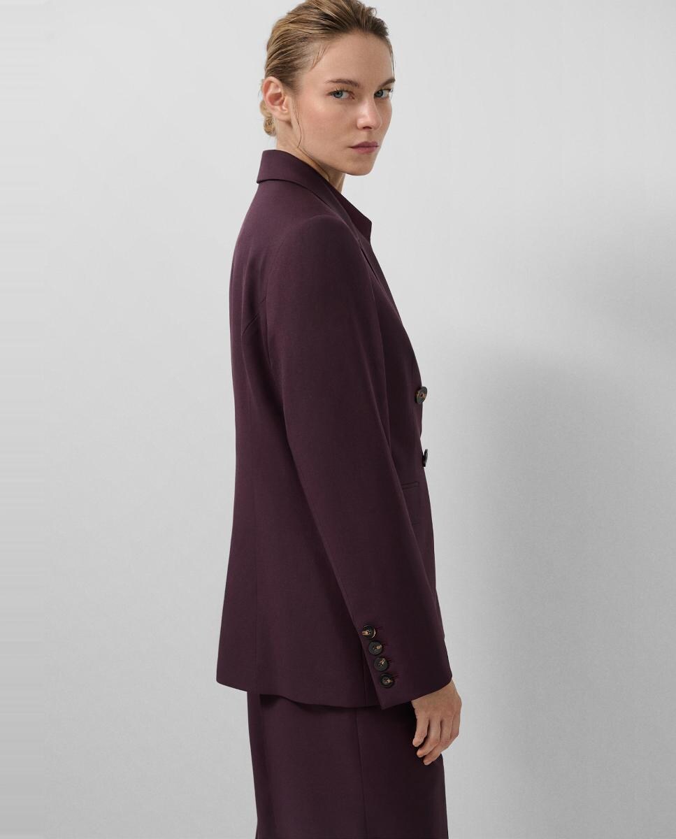 Blazer Assertoado de Lã Telha-5