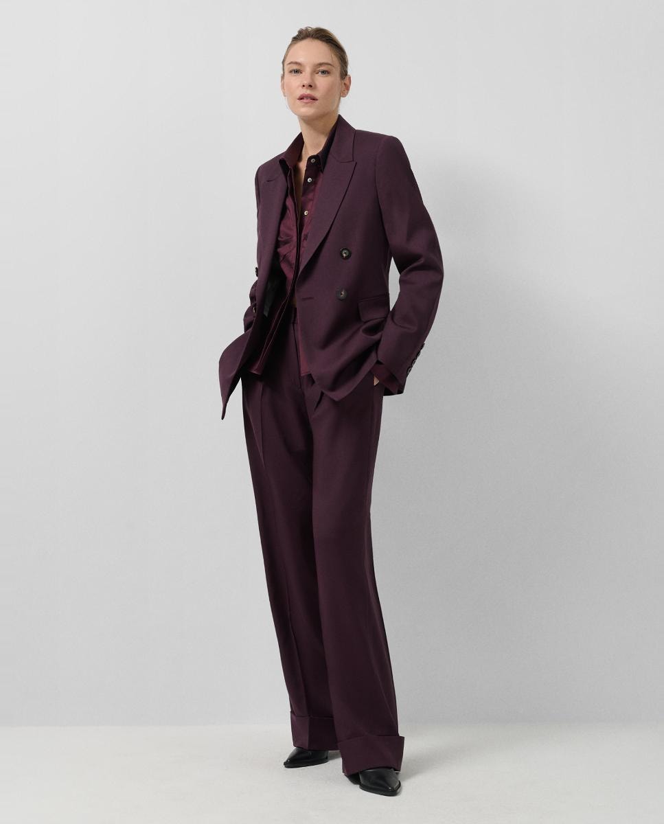 Blazer Assertoado de Lã Telha-6