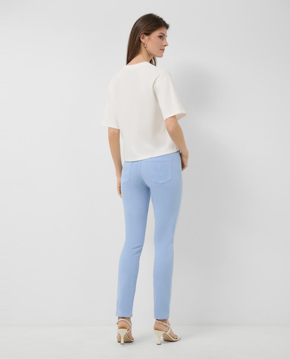 T-shirt Oversize com Strass RV no Peito Cru-3