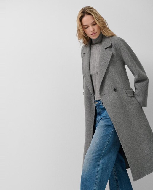 Imagem 0 de Sobretudo Comprido Oversize de Dupla Face