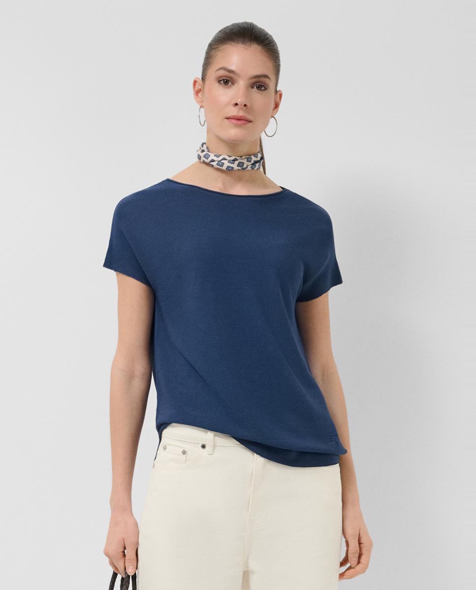 Roberto Verino - Jersey de mujer punto fino manga murciélago.