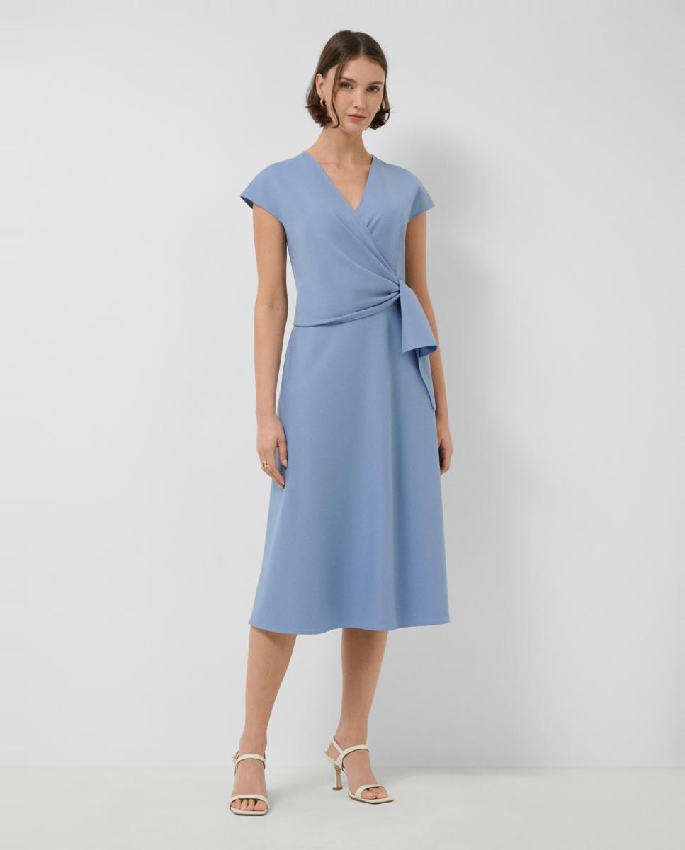 Imagem 0 de Vestido Midi Cruzado sem Mangas