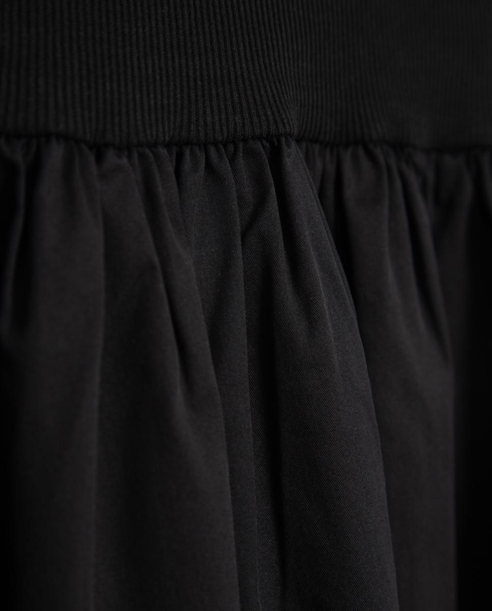 Imagen 6 de Vestido sin mangas en tejido combinado de mujer - Roberto Verino - Negro Negro