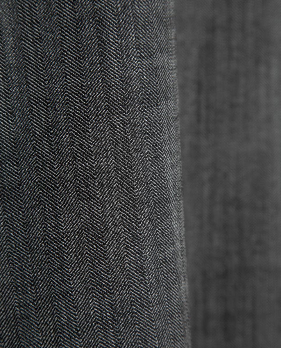 Vestido sin mangas midi espiga - Roberto Verino - Gris oscuro Gris oscuro-6