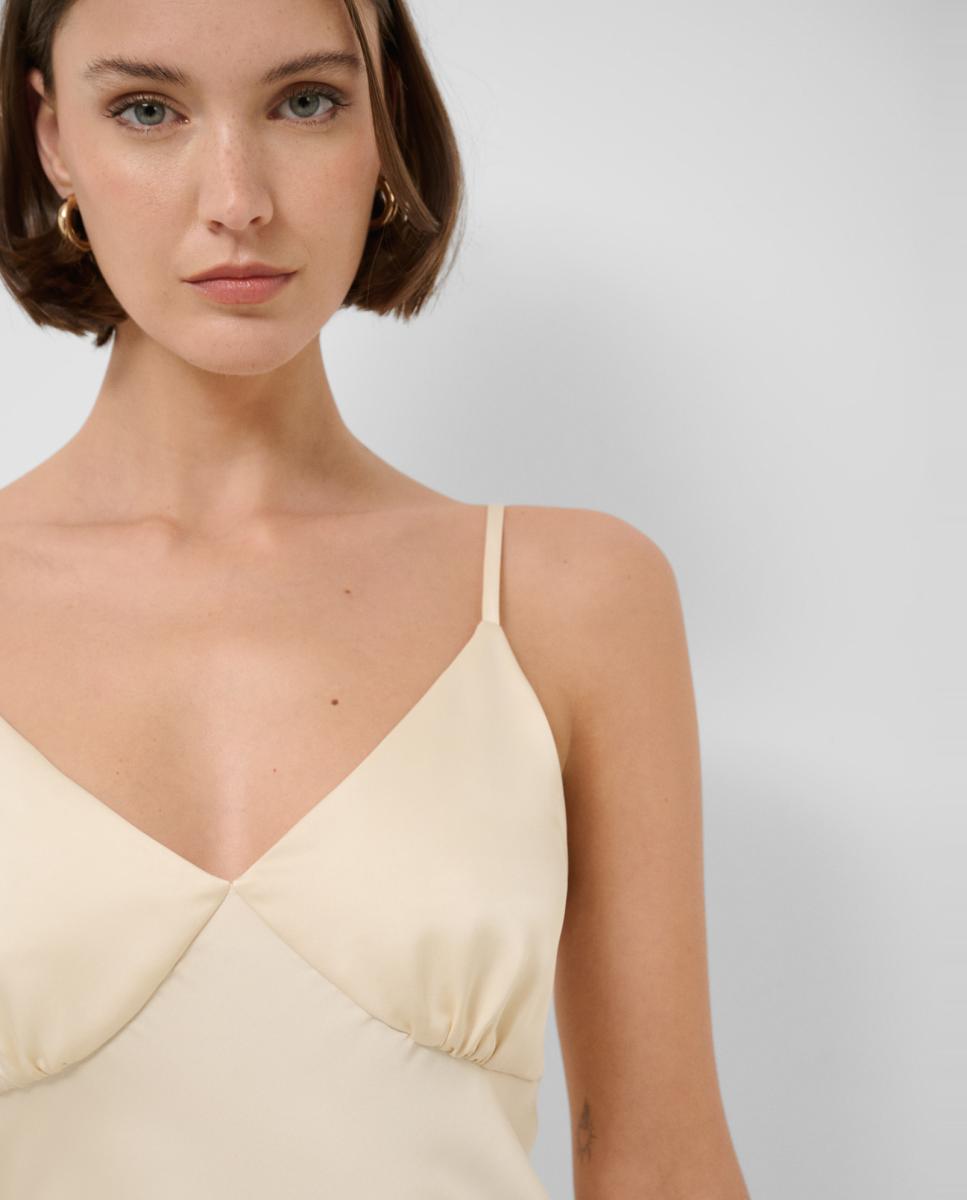 Vestido lencero de tirantes - Roberto Verino - Crudo Crudo-2