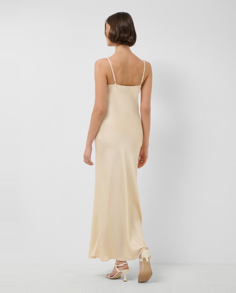 Vestido lencero de tirantes - Roberto Verino - Crudo Crudo-4