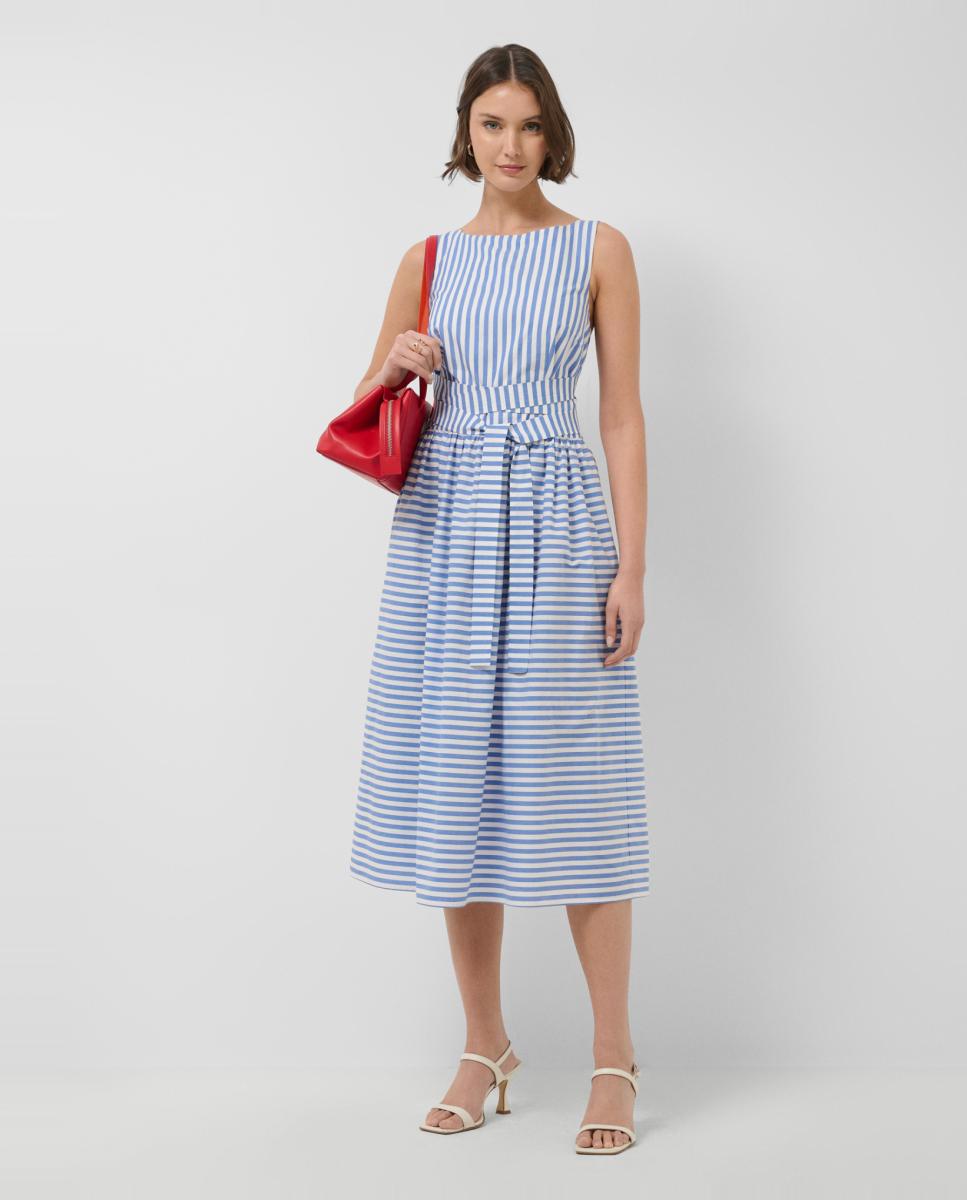 Imagem 0 de Vestido de Alças Cruzadas às Riscas