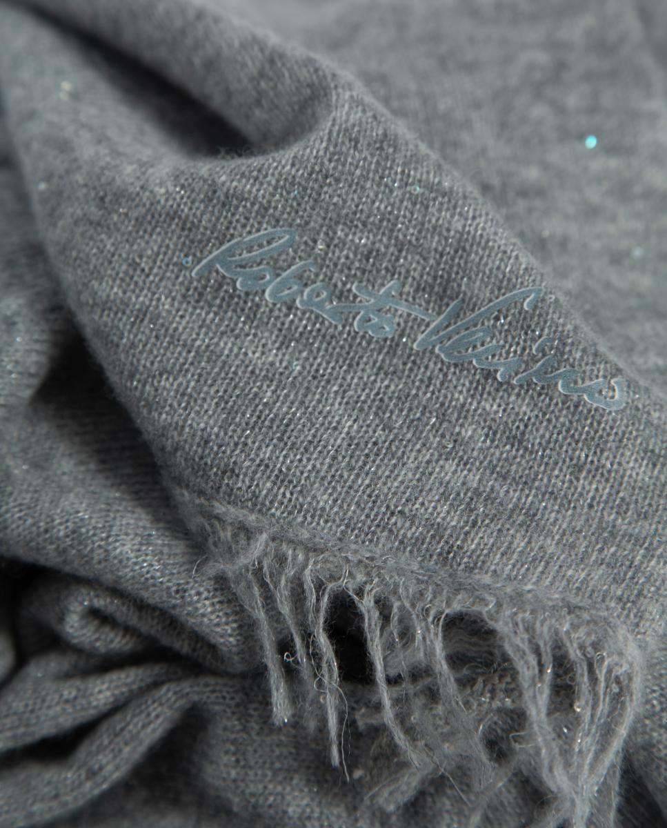 Bufanda de mujer cashmere - Roberto Verino - Gris Gris-2